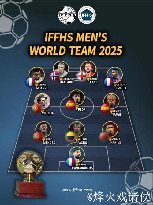IFFHS欧足联年度最佳阵容:亚马尔搭档哈兰德 IFFHS欧足联年度最佳阵容:亚马尔搭档哈兰德